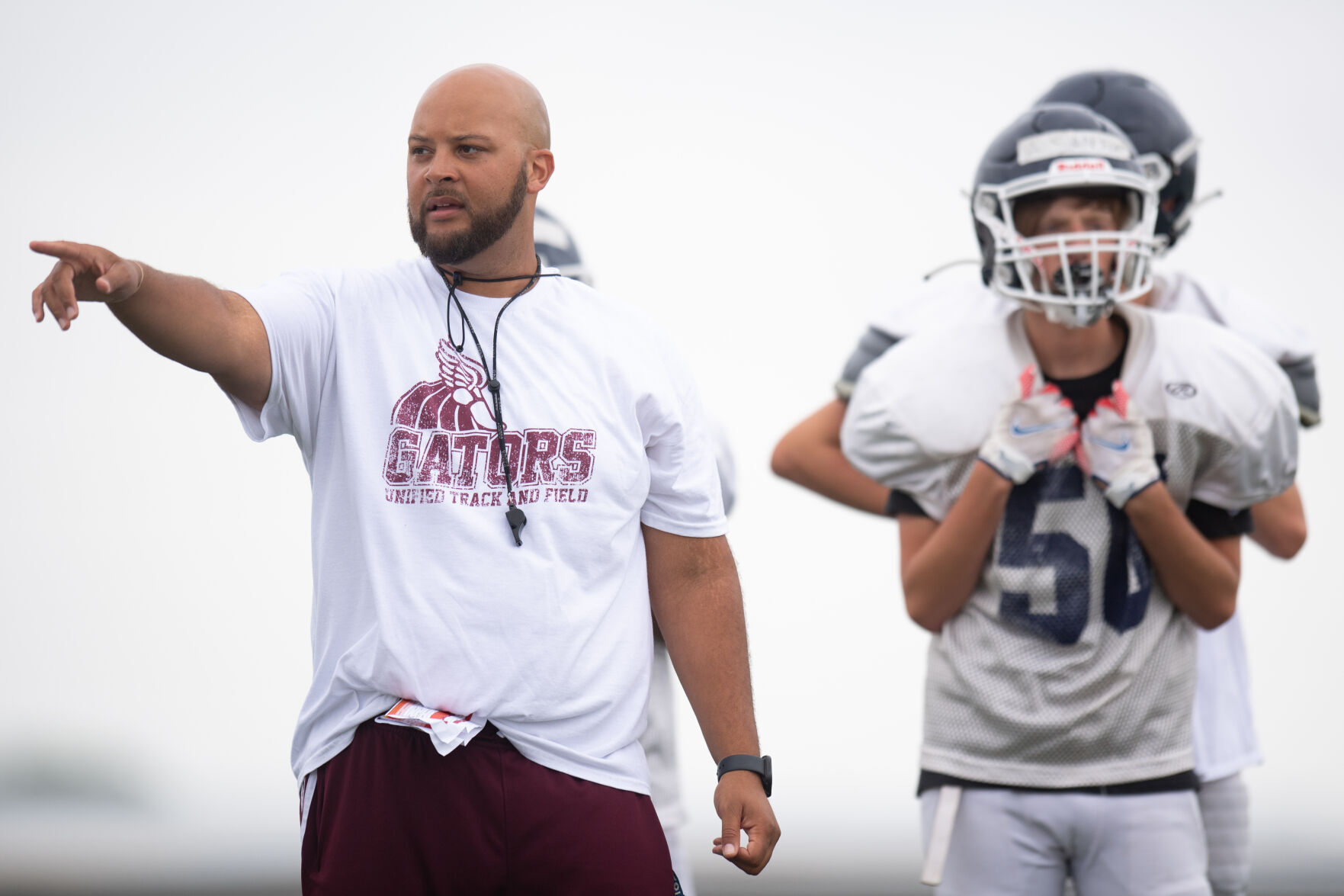 Lincoln North Star football practice, 8:15 a.m.